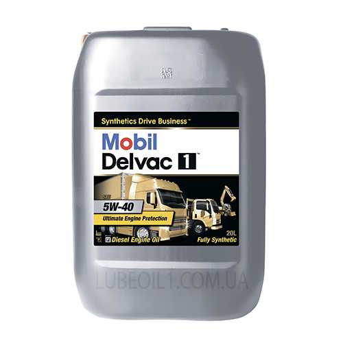 Mobil Delvac 1 5W-40 20л.